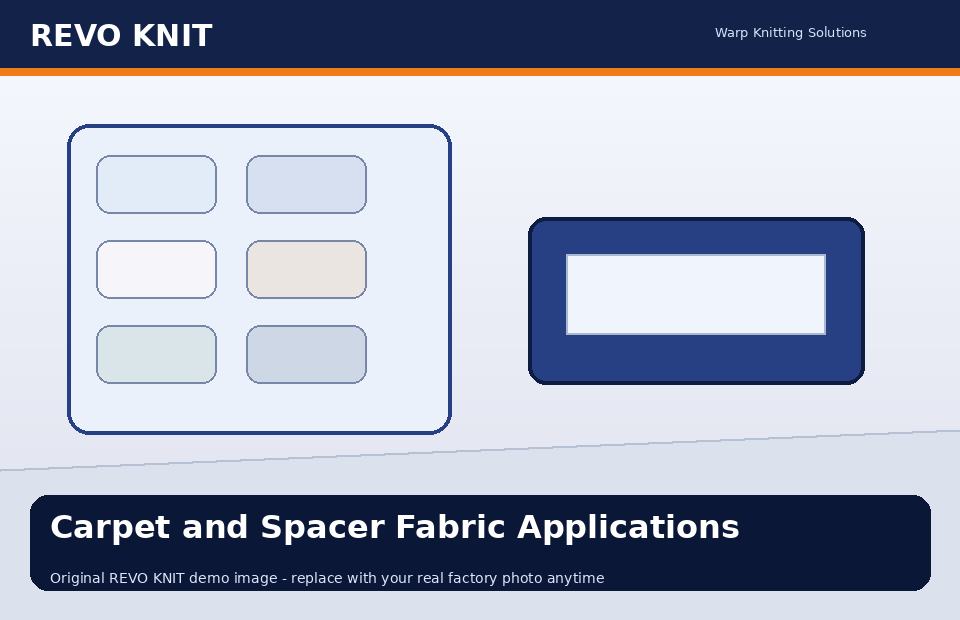 Carpet and Spacer Fabric Applications