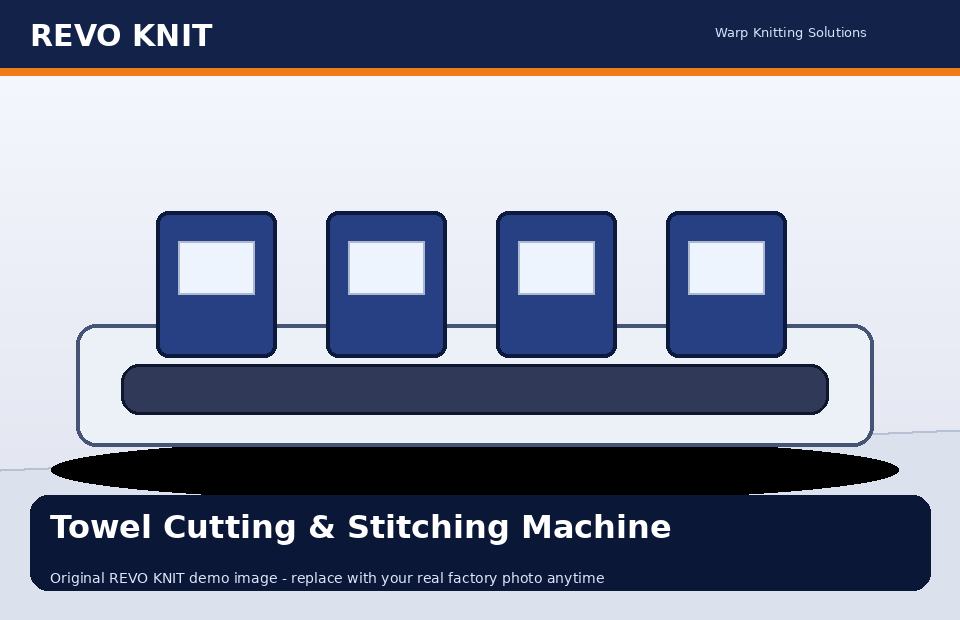 Towel Cutting & Stitching Machine