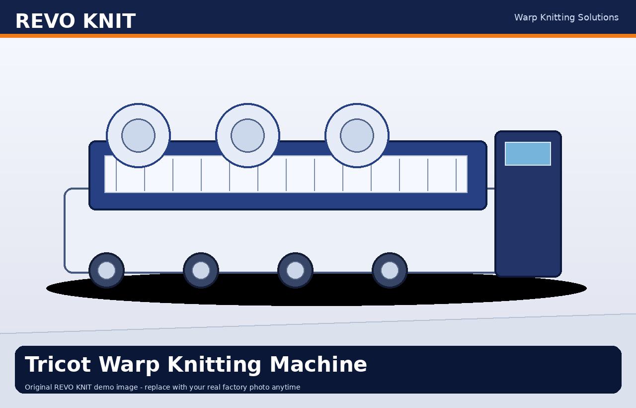 Tricot Warp Knitting Machine
