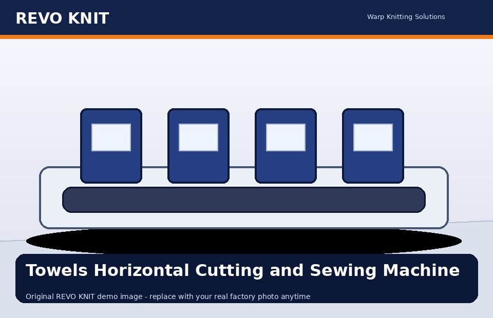 Towels Horizontal Cutting and Sewing Machine