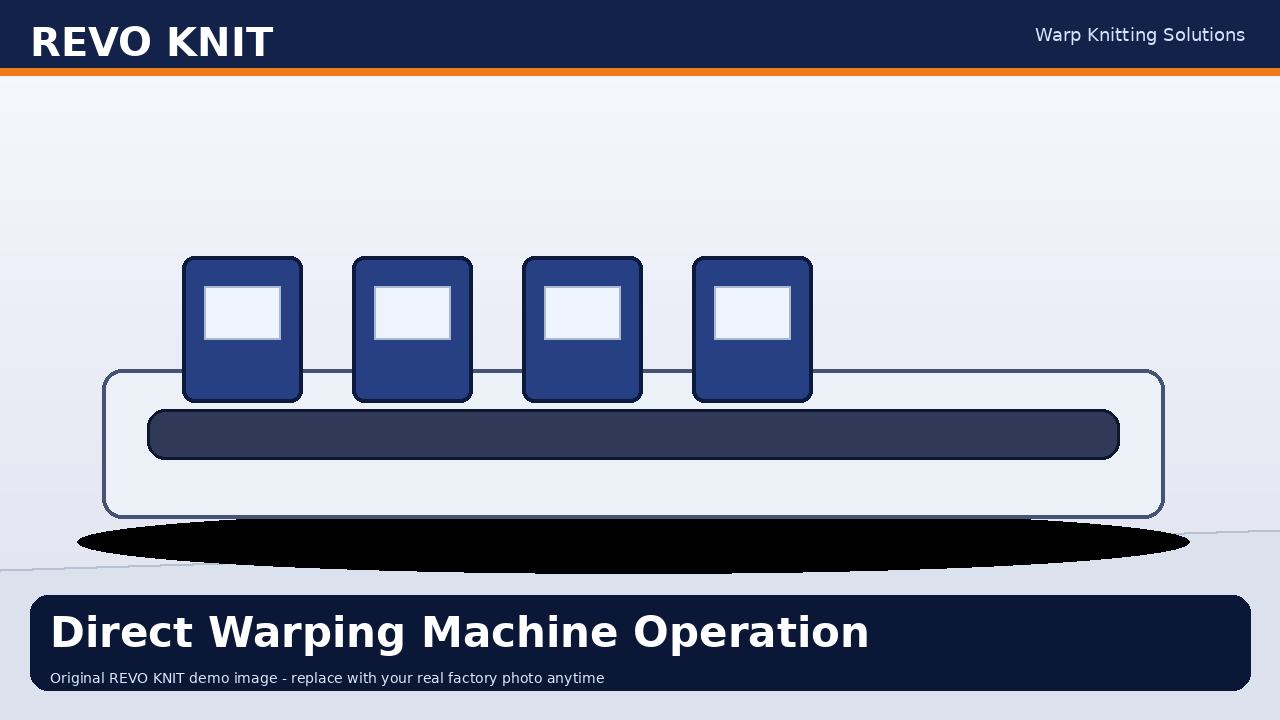 Direct Warping Machine Operation